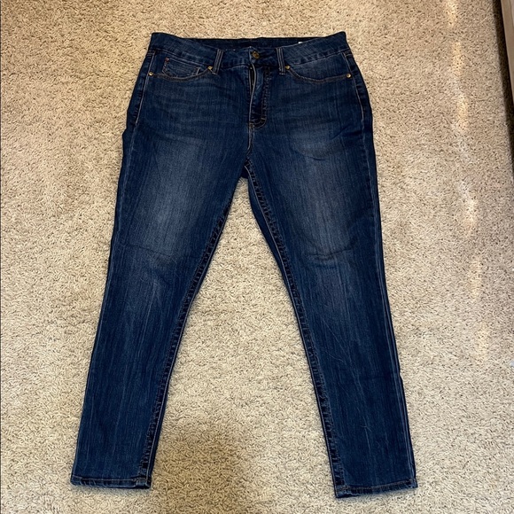 SEVEN7 Medium Wash Skinny Jeans - Size 16 - Picture 1 of 13